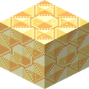 Glowstone as Anemoia draws it, 32 pixels across, by glassdoiphin