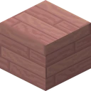 Spruce planks as Anemoia draws it, 32 pixels across, by glassdoiphin