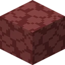 Netherrack as Bare Bones draws it, 16 pixels across, by RobotPants