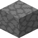 Cobblestone as Bare Bones draws it, 16 pixels across, by RobotPants