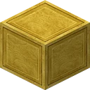 Gold block as Chroma Hills draws it, 128 pixels across, by SycloneSJS