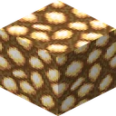Glowstone as Compliance 32x draws it, 32 pixels across, by Compliance Team