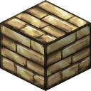 Gold block as Dokucraft draws it, 32 pixels across