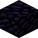 Obsidian as Faithful 32x draws it, 32 pixels across, by Faithful Team