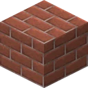 Bricks as Faithful 32x draws it, 32 pixels across, by Faithful Team