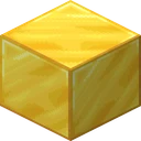 Gold block as Faithful 32x draws it, 32 pixels across, by Faithful Team
