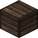 Spruce planks as John Smith Legacy draws it, 32 pixels across