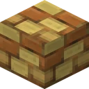 Bricks as JoliCraft draws it, 16 pixels across, by Jolicoeur