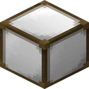 Iron block as JoliCraft draws it, 16 pixels across, by Jolicoeur