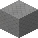 Iron block as Luna HD draws it, 64 pixels across, by Luna Pixels