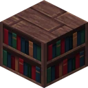 Bookshelf as Mythic draws it, 32 pixels across, by FishyMint