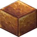 Gold block as Mythic draws it, 32 pixels across, by FishyMint