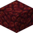 Netherrack as Mythic draws it, 32 pixels across, by FishyMint