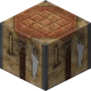 Crafting table as Patrix draws it, 32 pixels across