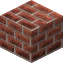 Bricks as Realistico draws it, 256 pixels across, by Matteo Rizzo
