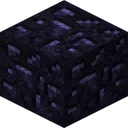 Obsidian as Realistico draws it, 256 pixels across, by Matteo Rizzo