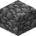 Cobblestone as Realistico draws it, 256 pixels across, by Matteo Rizzo