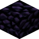 Obsidian as SapixCraft draws it, 32 pixels across