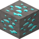 Diamond ore as SapixCraft draws it, 32 pixels across