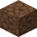 Dirt as SapixCraft draws it, 32 pixels across