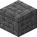 Cobblestone as Smooth Operator draws it, 256 pixels across, by FiftyWalrus