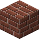 Bricks as Smooth Operator draws it, 256 pixels across, by FiftyWalrus